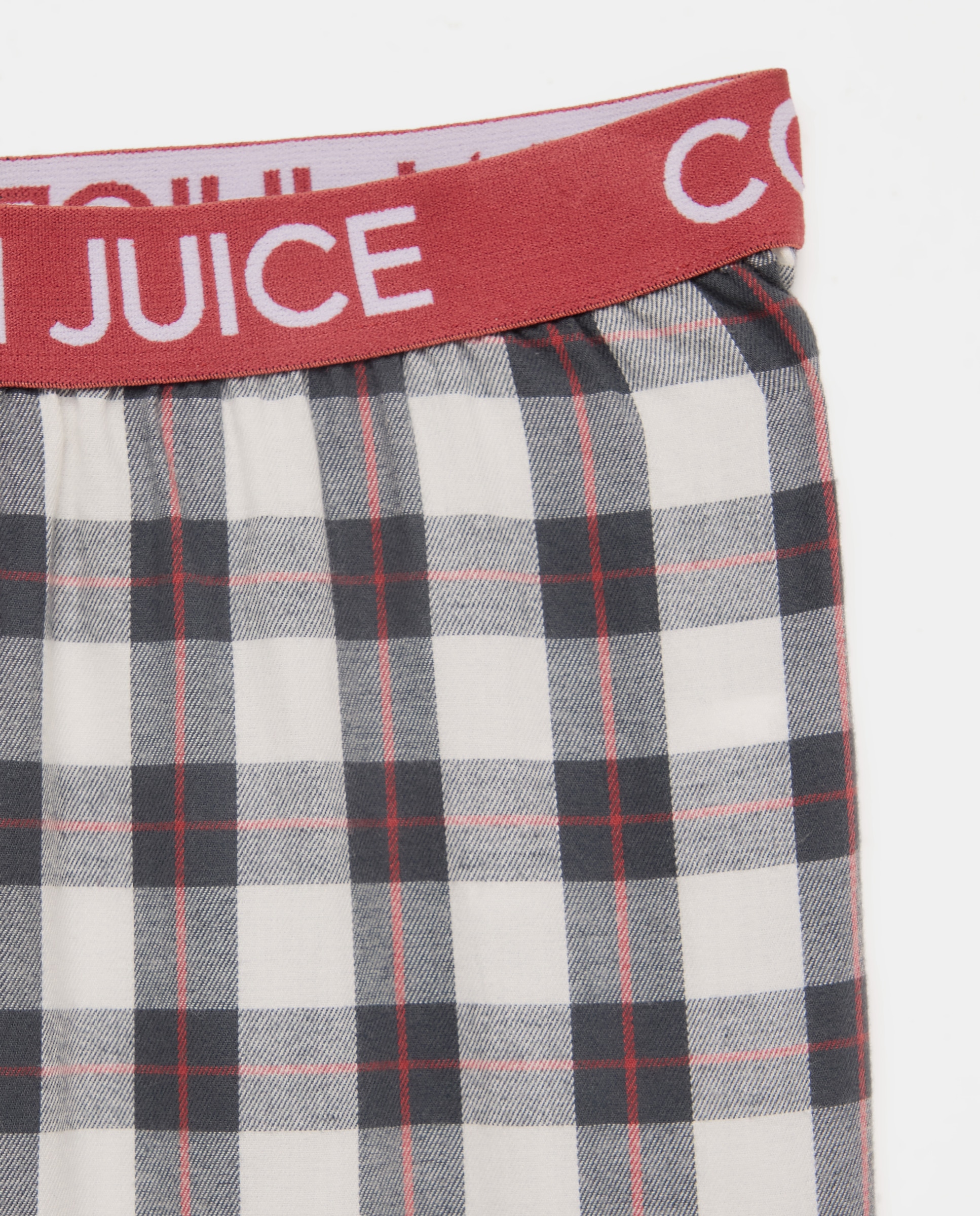 Calças aos Quadrados Preto-2