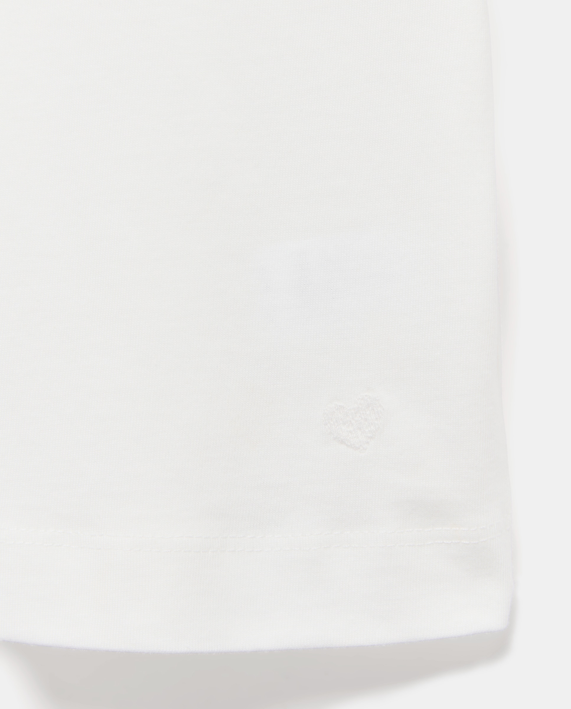 T-shirt Básica de Bebé com Manga Curta Baby El Corte Inglés Branco-3