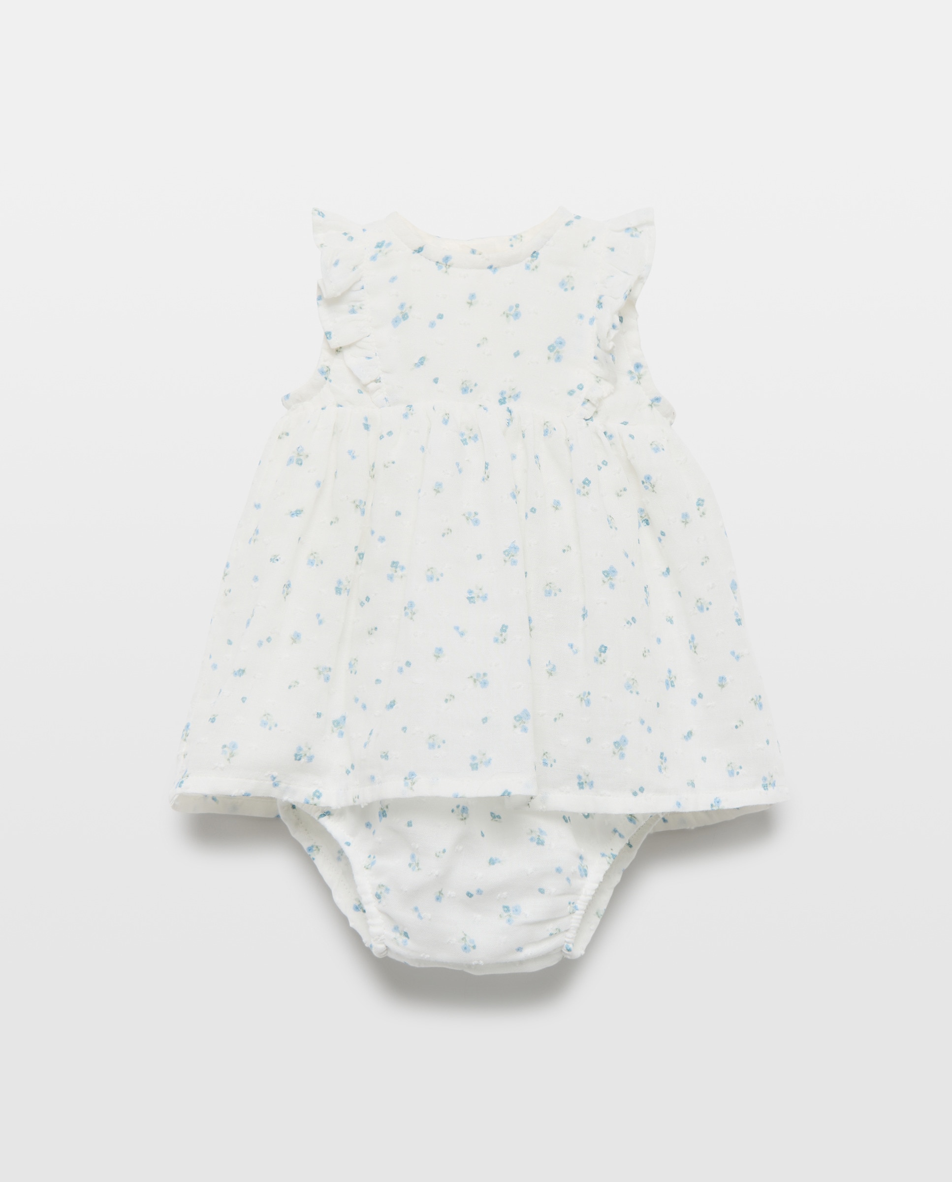 Vestido sem Mangas de Bebé Azul-marinho-1