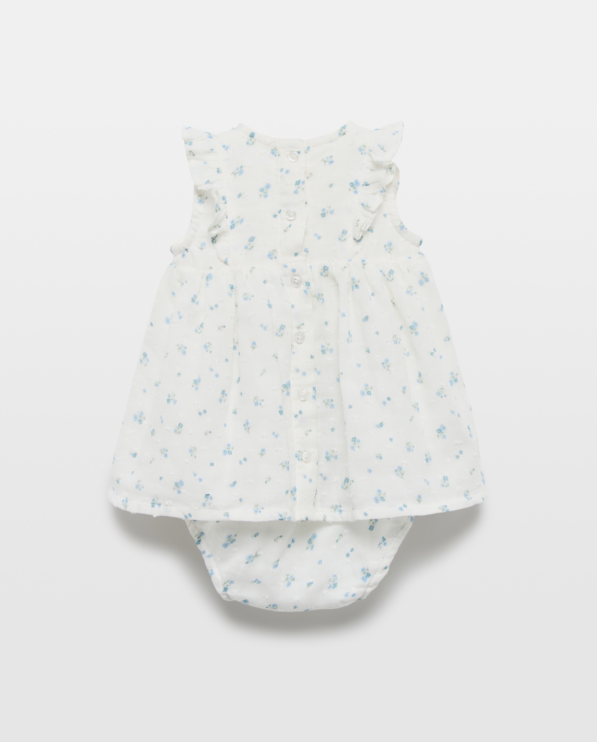 Vestido sem Mangas de Bebé Azul-marinho-2