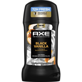 desodorante en stick Black Vainilla + Orange & Sandalwood Scent invisible 72n envase 50 ml - Axe