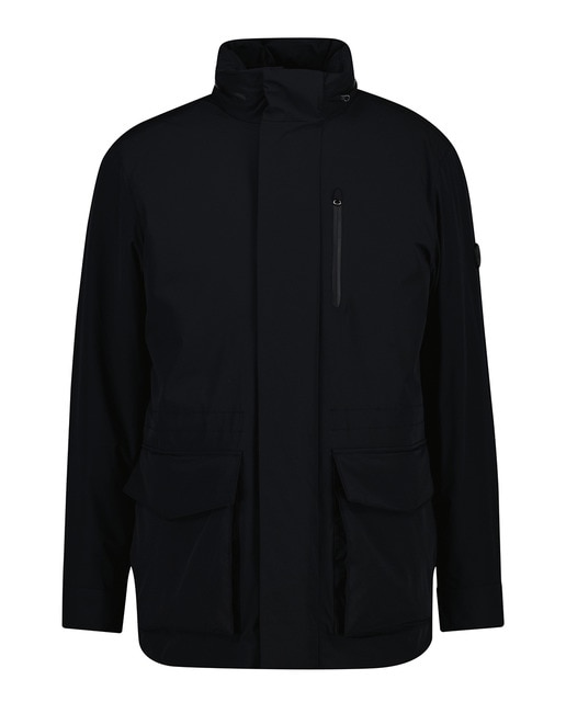 Imagem 0 de Casacão Regular Fit Tamanhos Grandes com Fecho de Correr Oculto