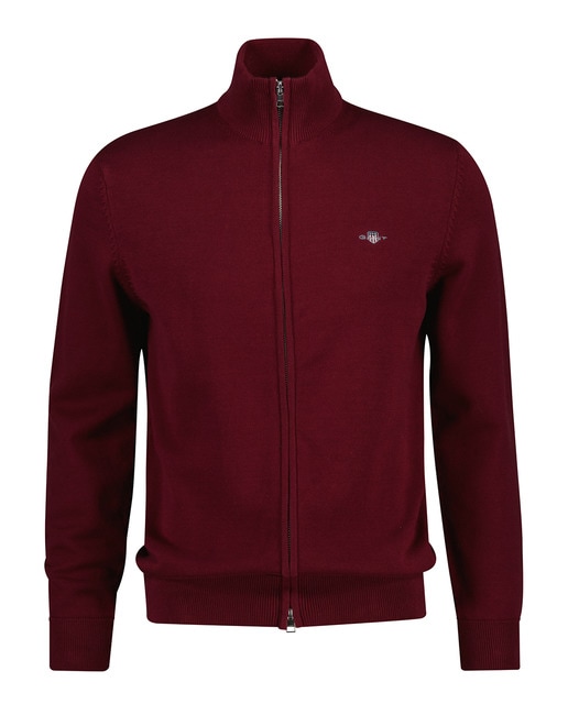 Imagen 0 de Cárdigan cremallera liso de hombre tallas grandes