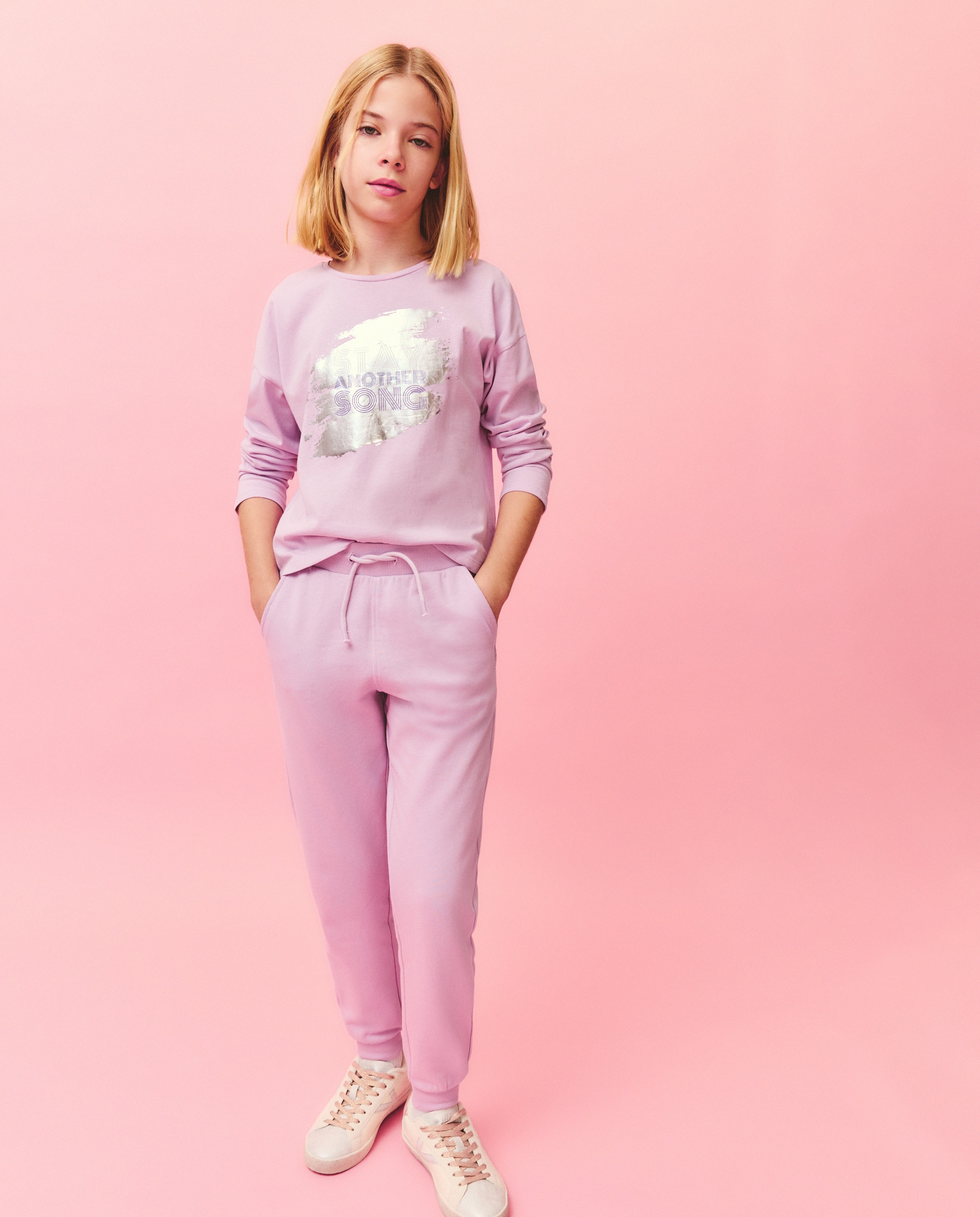 Camisola de manga comprida 282 Malva-2