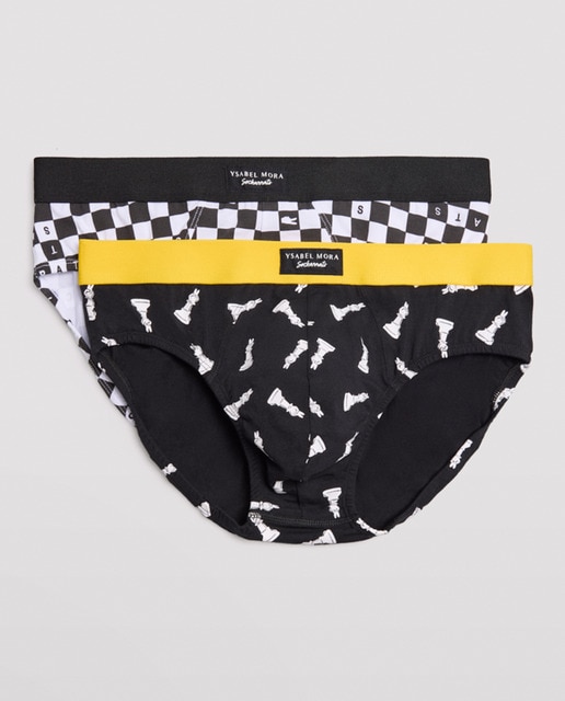 Imagen 0 de Calzoncillos de hombre Slip Pack de 2 con estampado