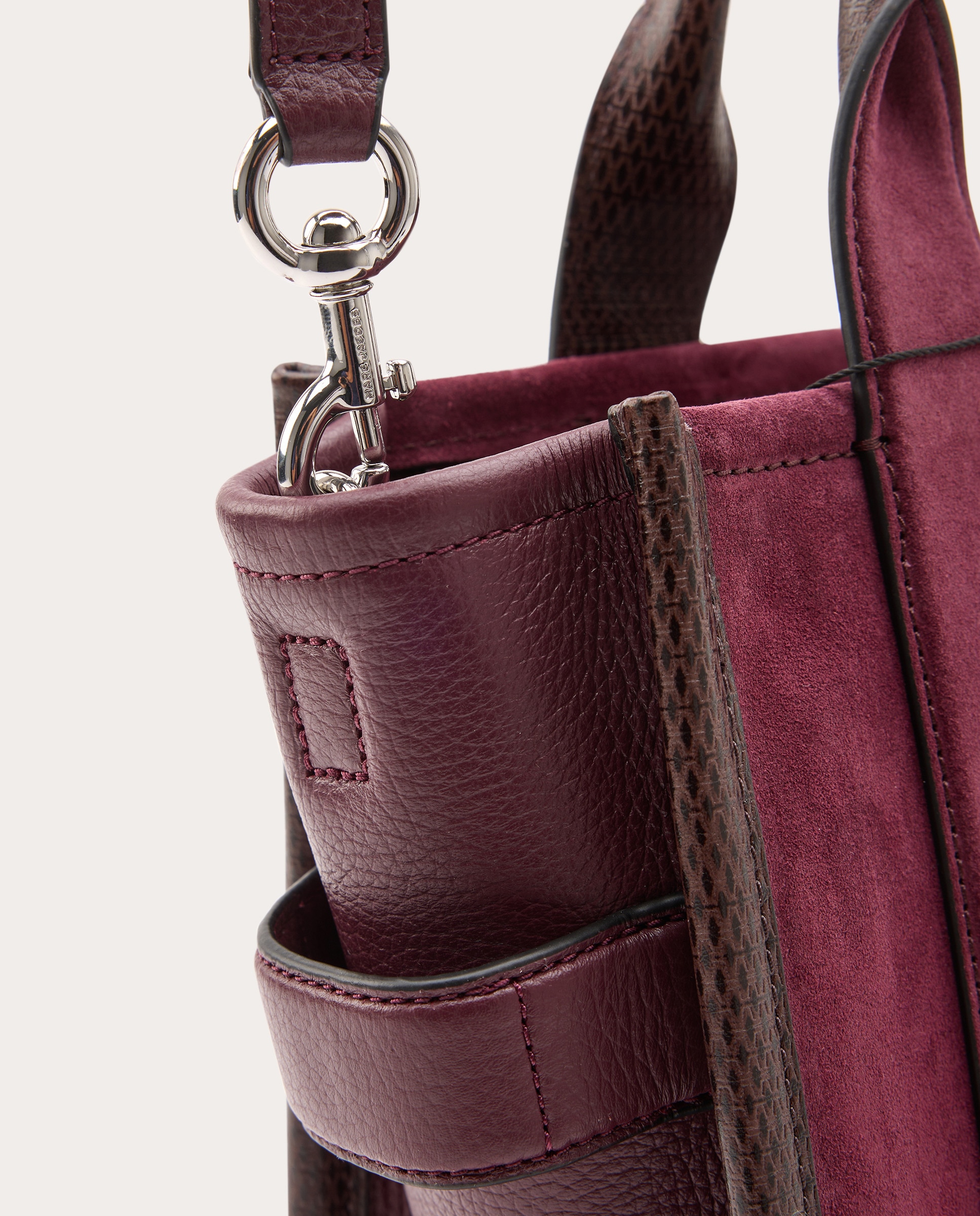 Mala a Tiracolo Snapshot de Camurça Castanho-5