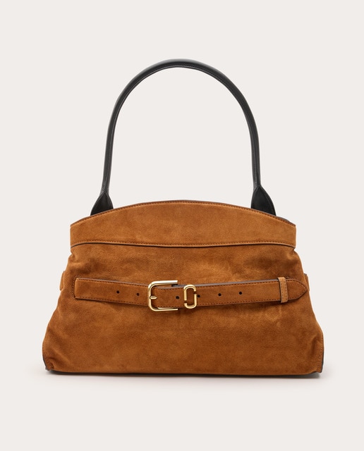 Imagem 0 de Mala de Ombro Satchel Dakota de Camurça