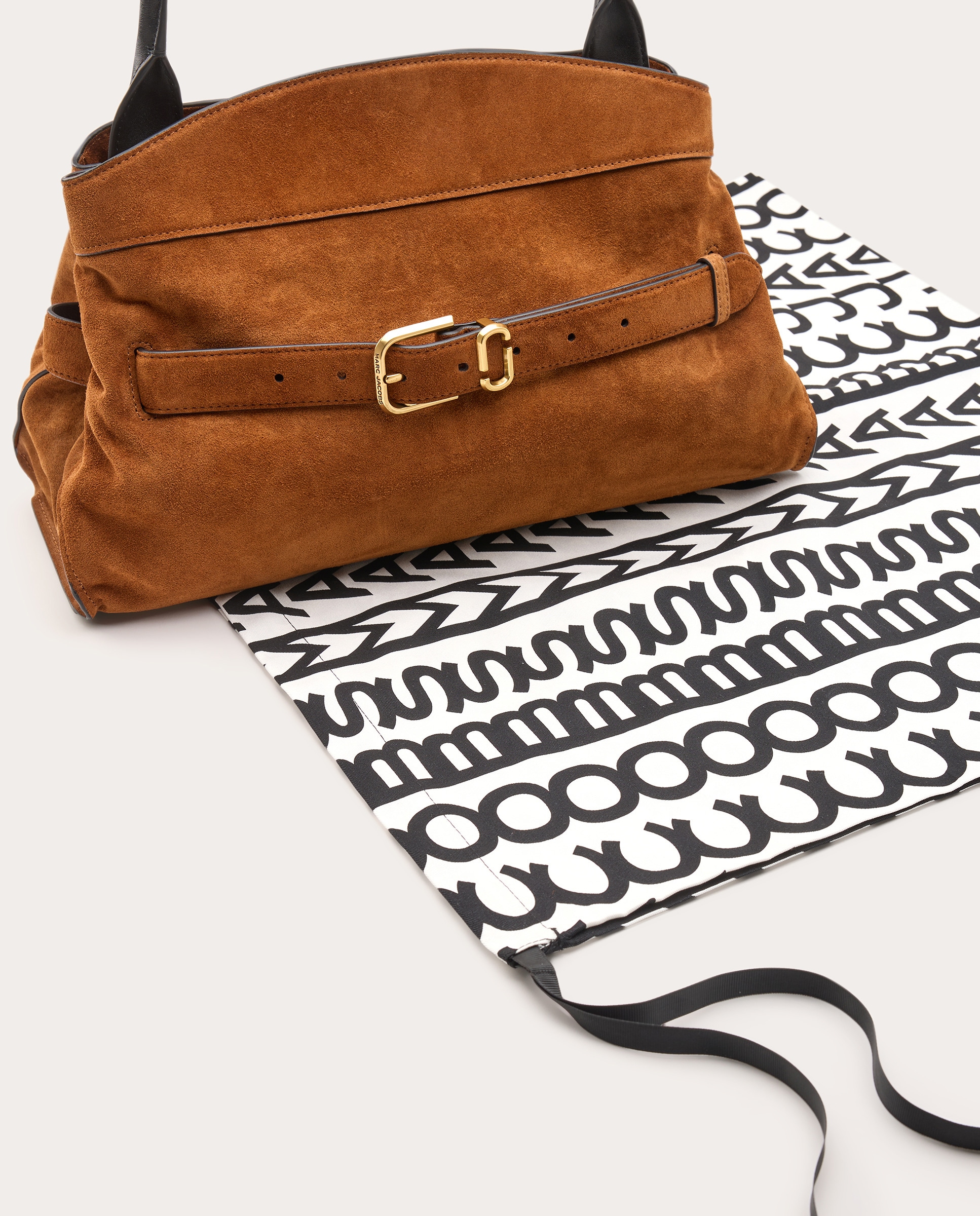 Mala de Ombro Satchel Dakota de Camurça Rosa-6