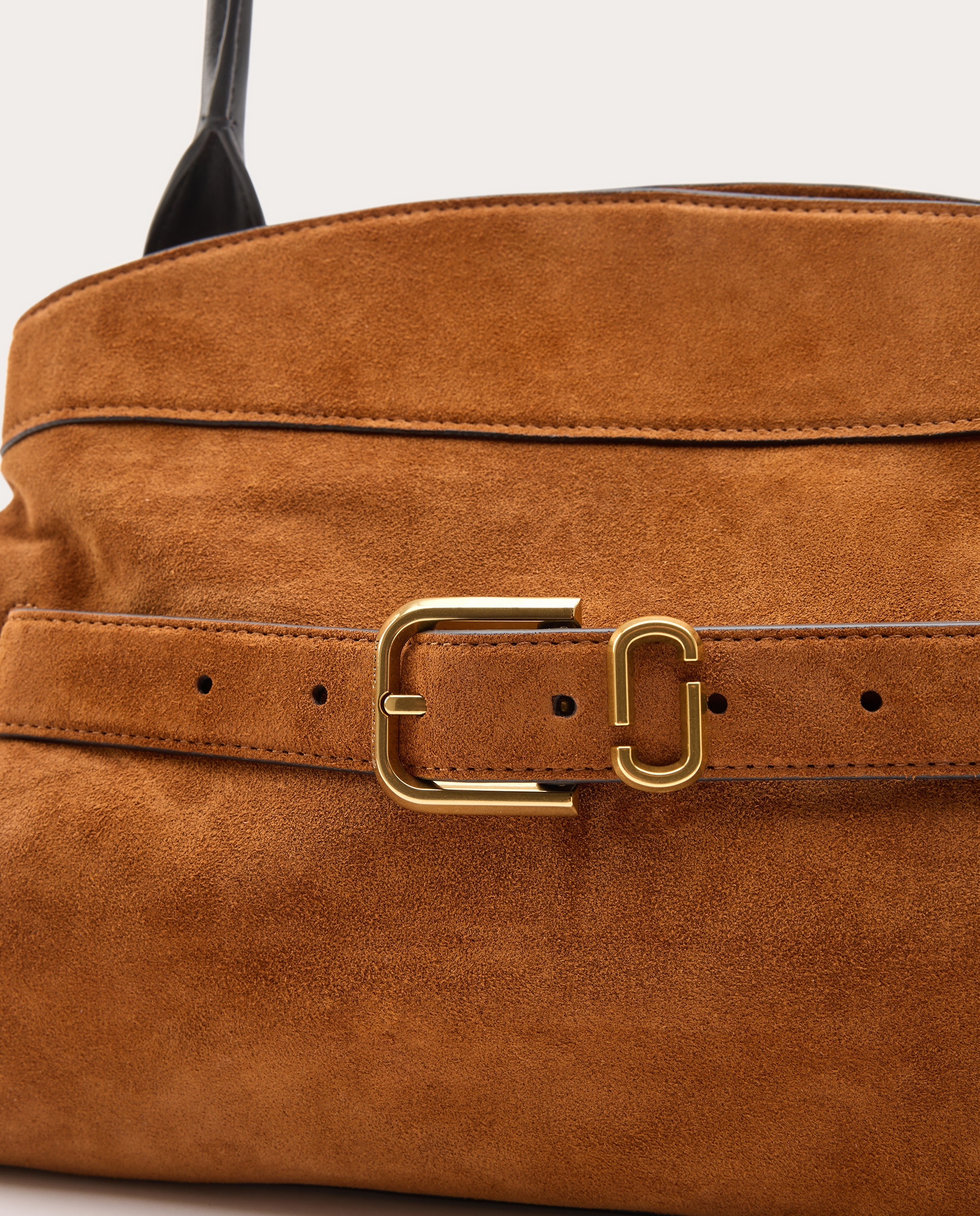 Mala de Ombro Satchel Dakota de Camurça Rosa-5