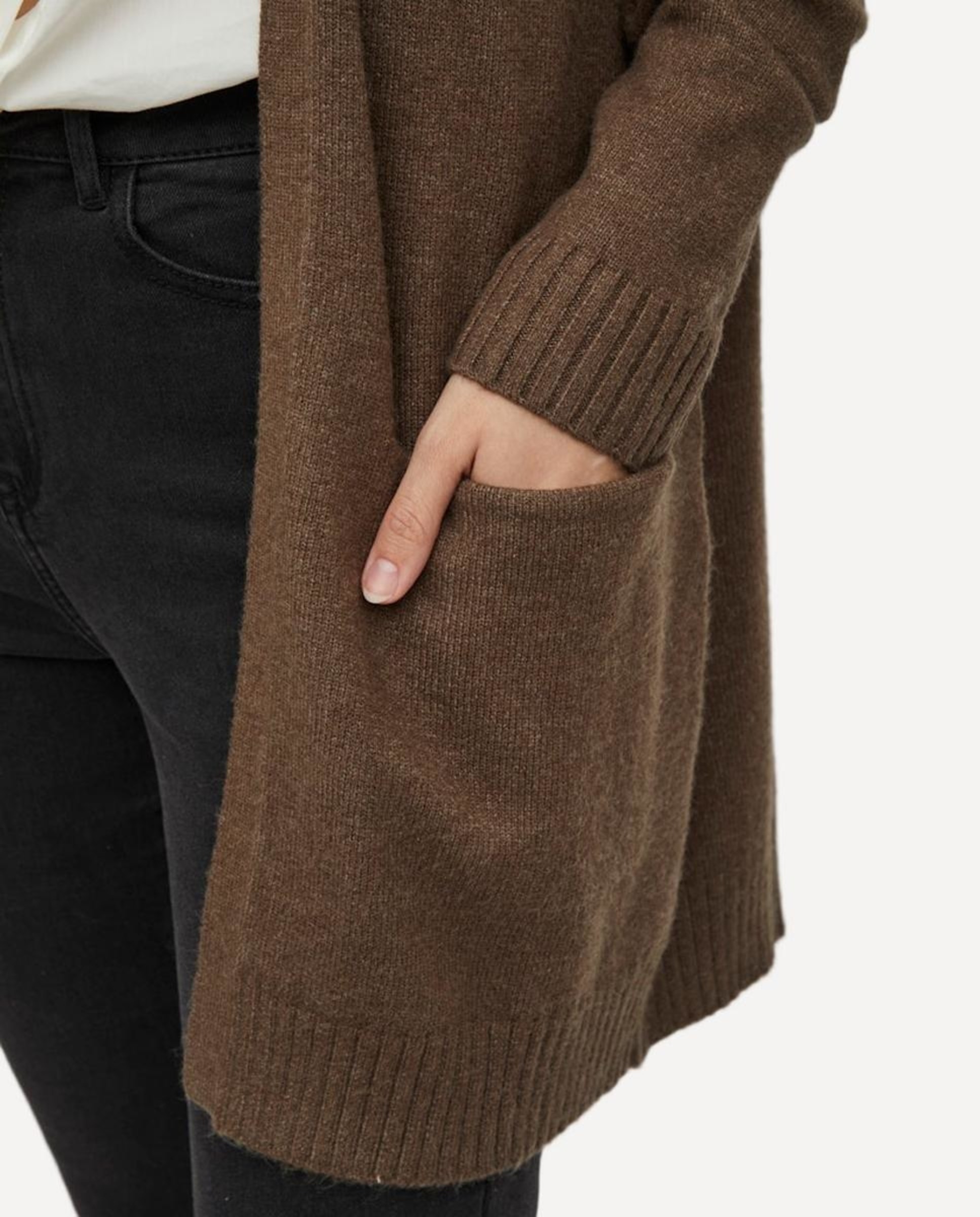 Imagen 5 de Chaqueta de punto mujer - Vila - Gris claro Marrón