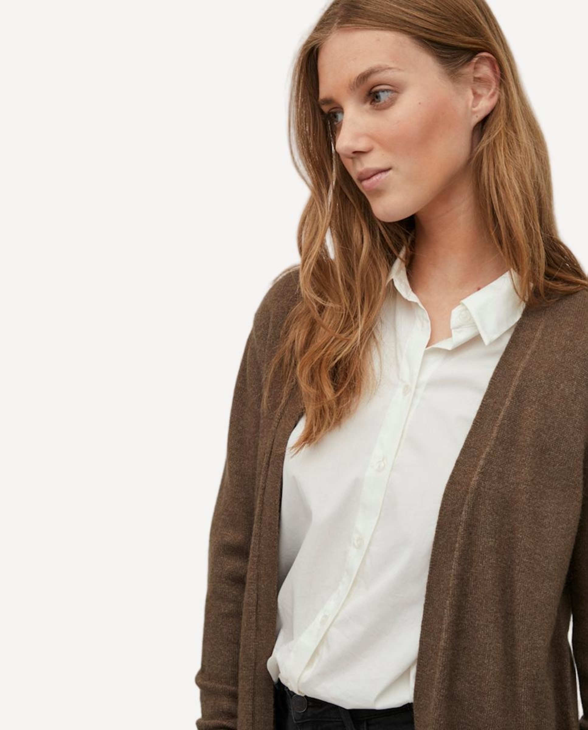 Imagen 4 de Chaqueta de punto mujer - Vila - Gris claro Marrón