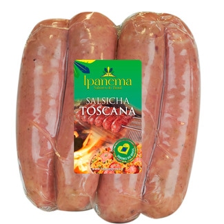 Salsicha Toscana XL unidade 340 g - Ipanema