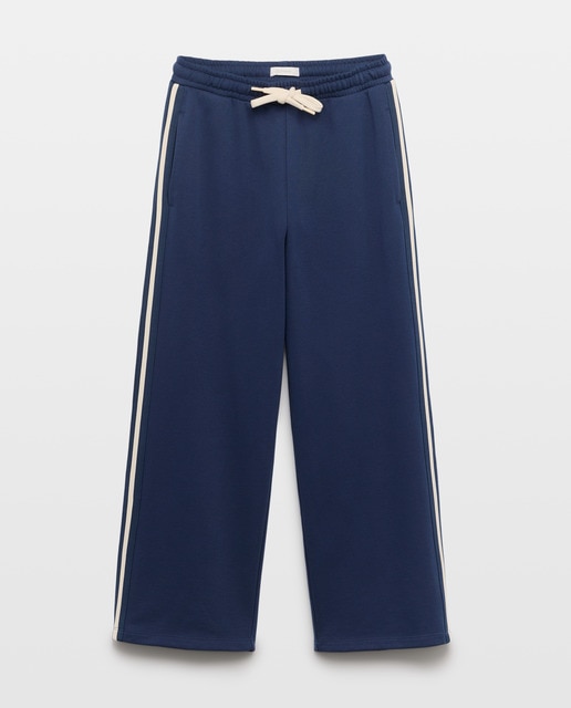 Imagem 0 de Calças com Contraste Lateral