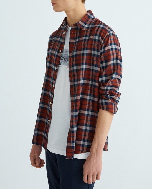 Imagen 0 de Camisa de franela slim fit