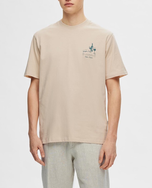 Imagen 0 de Camiseta de hombre de manga corta 100% algodón orgánico