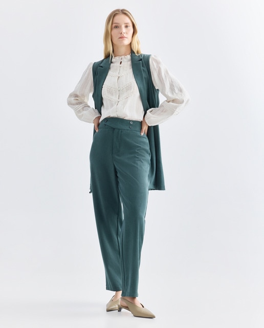 Pantalon de mujer liso