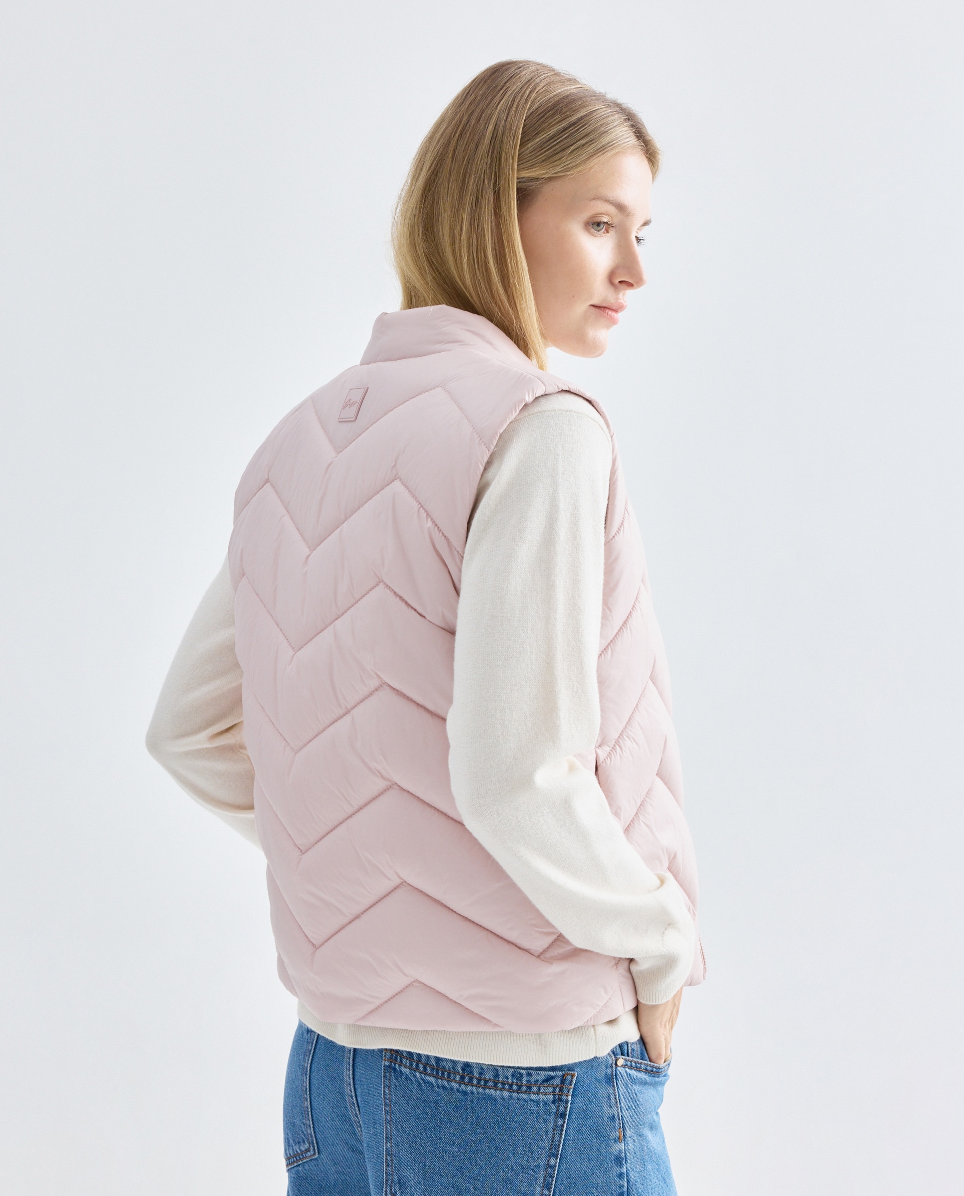 Colete Acolchoado Super Ligeiro Rosa-claro-3