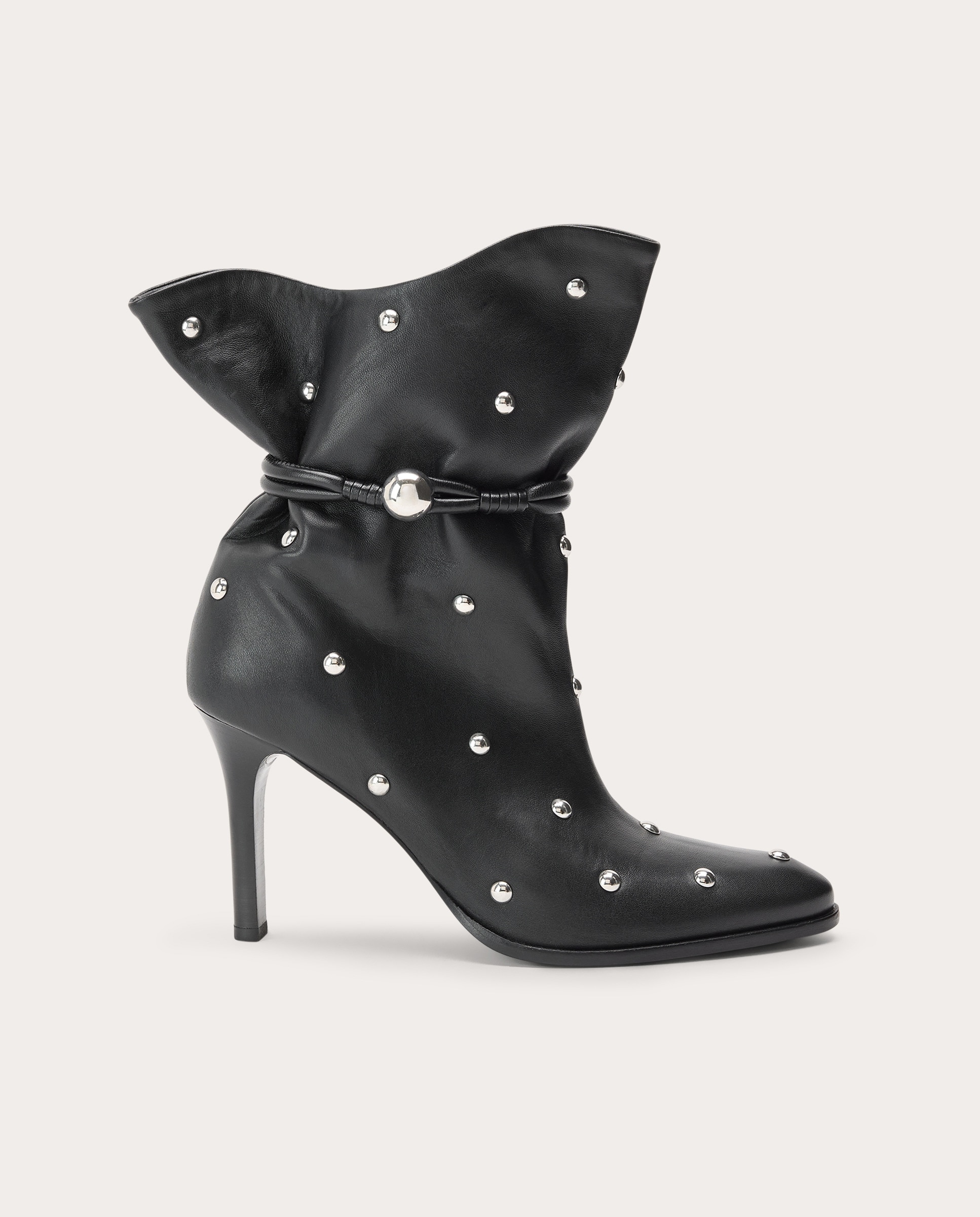 Botines Forla de piel Negro-1