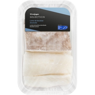 lomo de bacalao desalado MSC bandeja 400 g - El Corte Ingles Selection