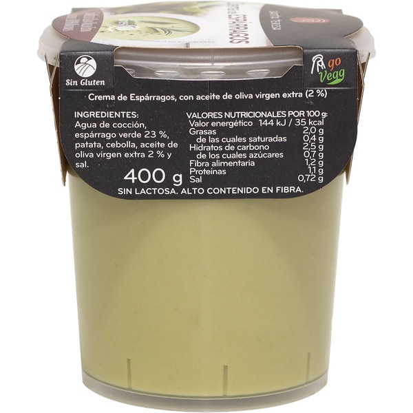 cream of asparagus container 400 g
