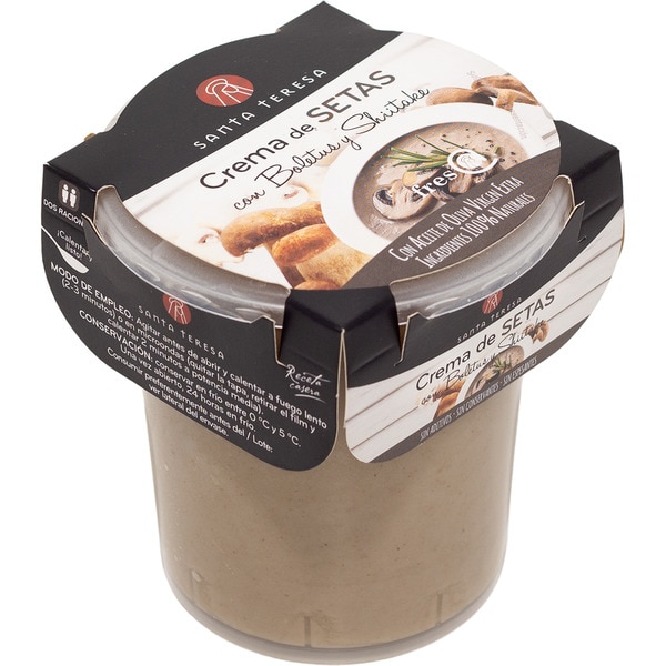 cream of mushrooms with boletus container 400 g