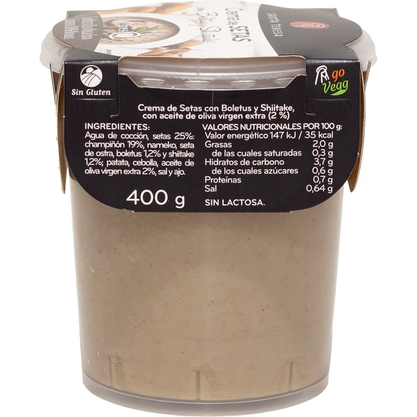 cream of mushrooms with boletus container 400 g
