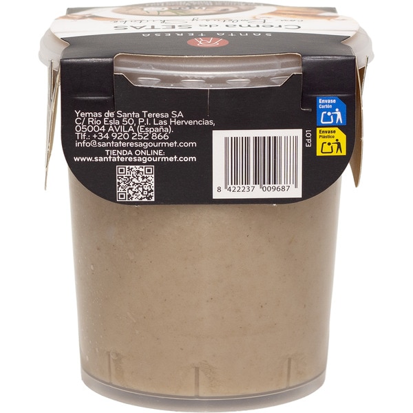 cream of mushrooms with boletus container 400 g