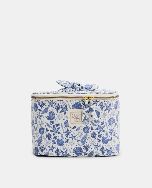 Imagem 0 de Nécessaire/Lancheira com Estampado do Mar