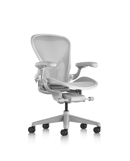 Imagen 0 de Silla de escritorio ergonómica Aeron Mineral Herman Miller (Reacondicionado Grado C)