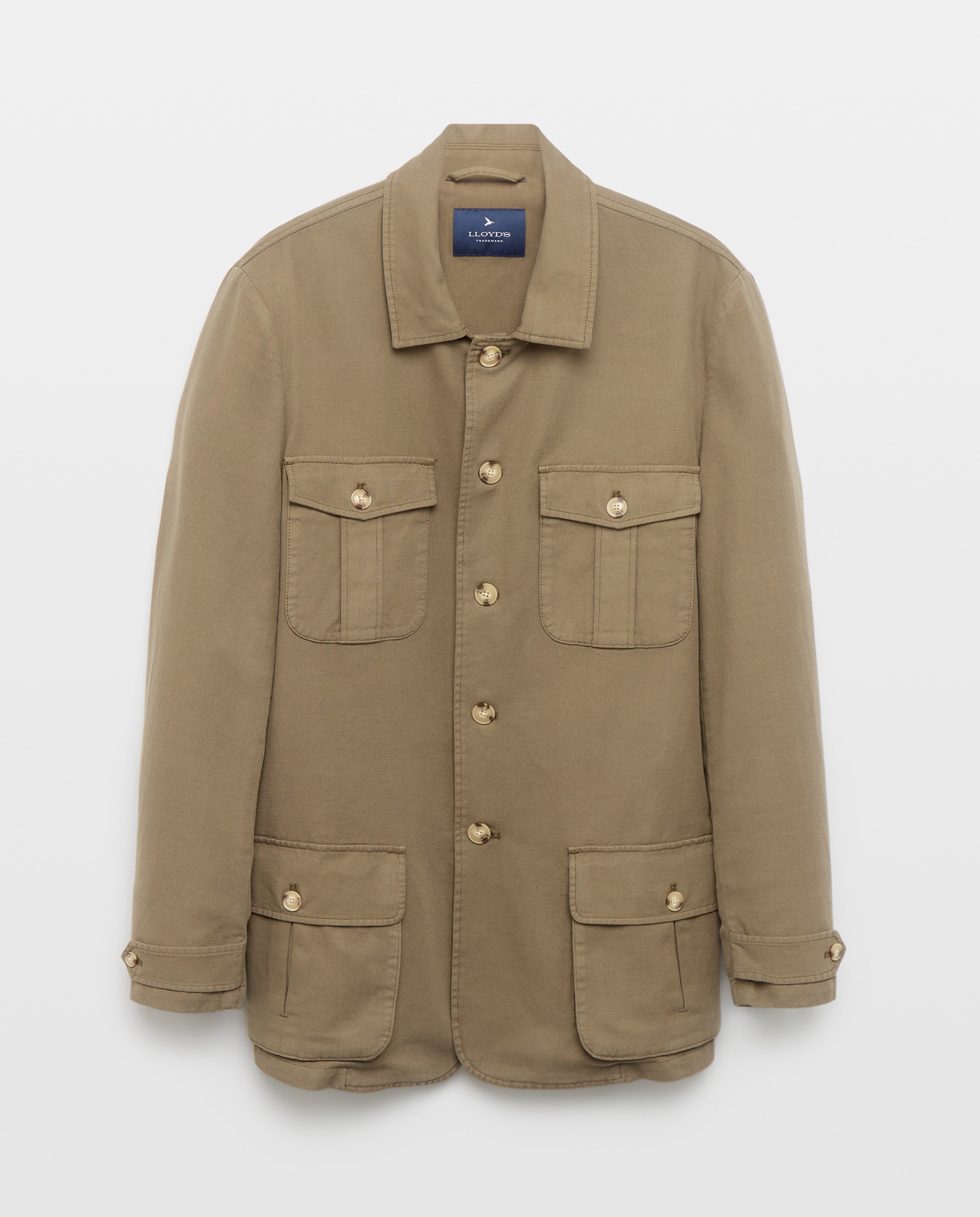 Casaco Safari Caqui-5