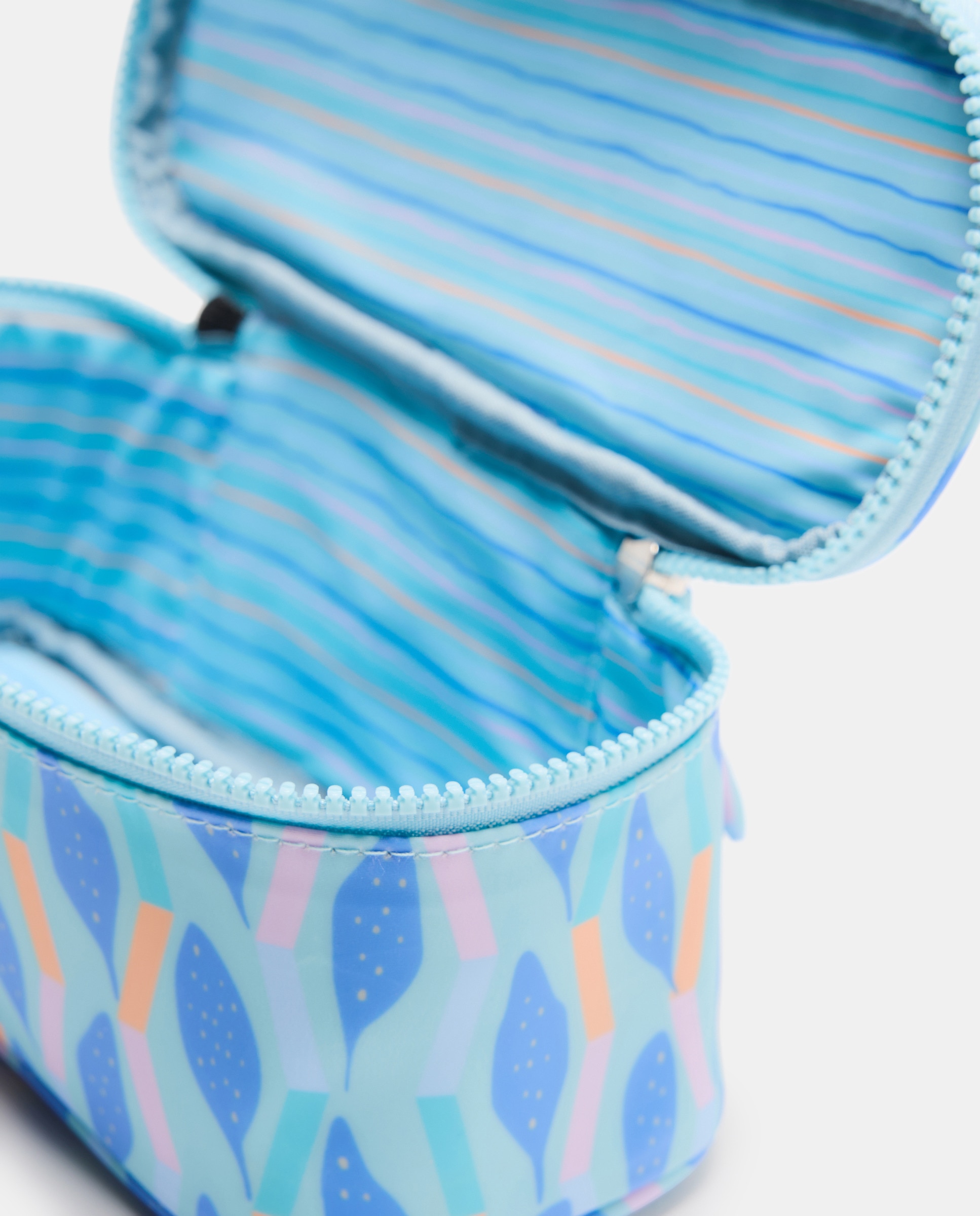 Nécessaire Estampado Retangular 400 Azul-4