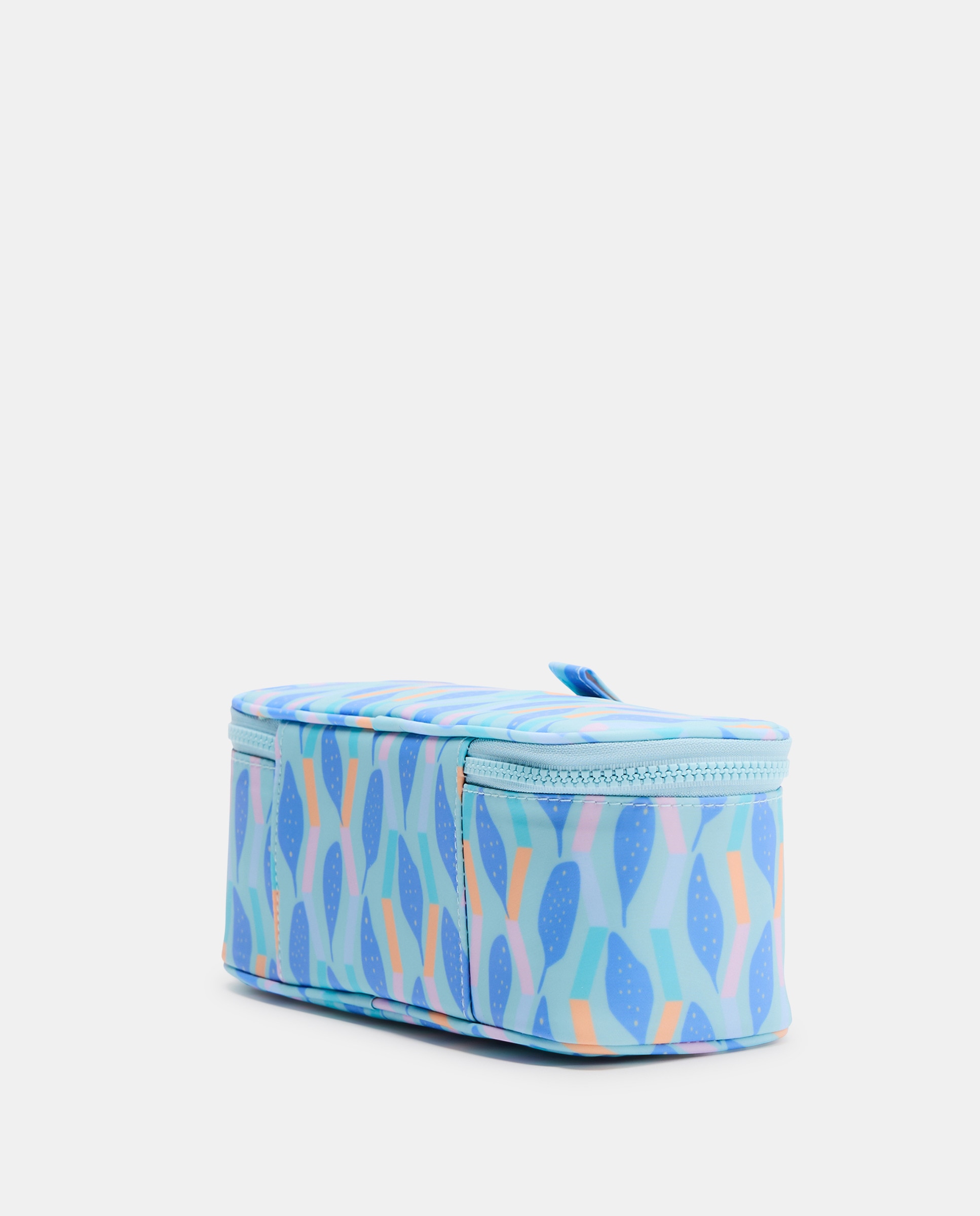 Nécessaire Estampado Retangular 400 Azul-2