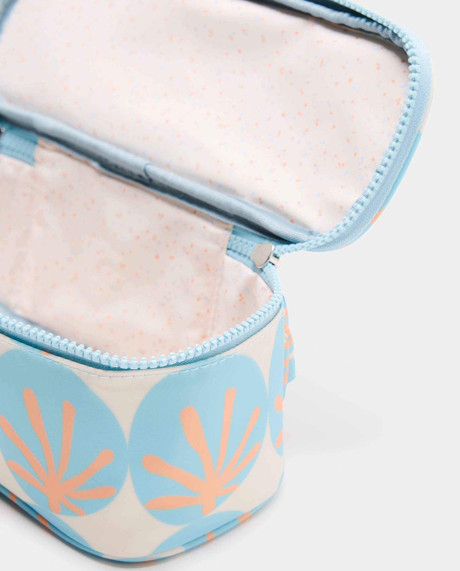 Nécessaire Estampado Retangular Verde-4