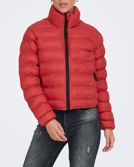 Imagen 0 de Plumífero de mujer de manga larga con cremallera