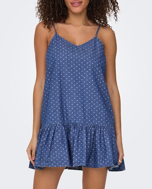 Imagen 0 de Vestido corto de volantes