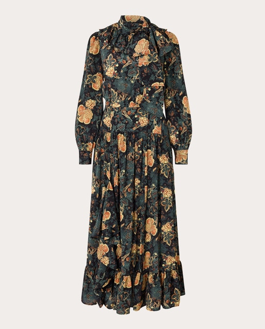 Imagem 0 de Vestido Midi Circe de Seda