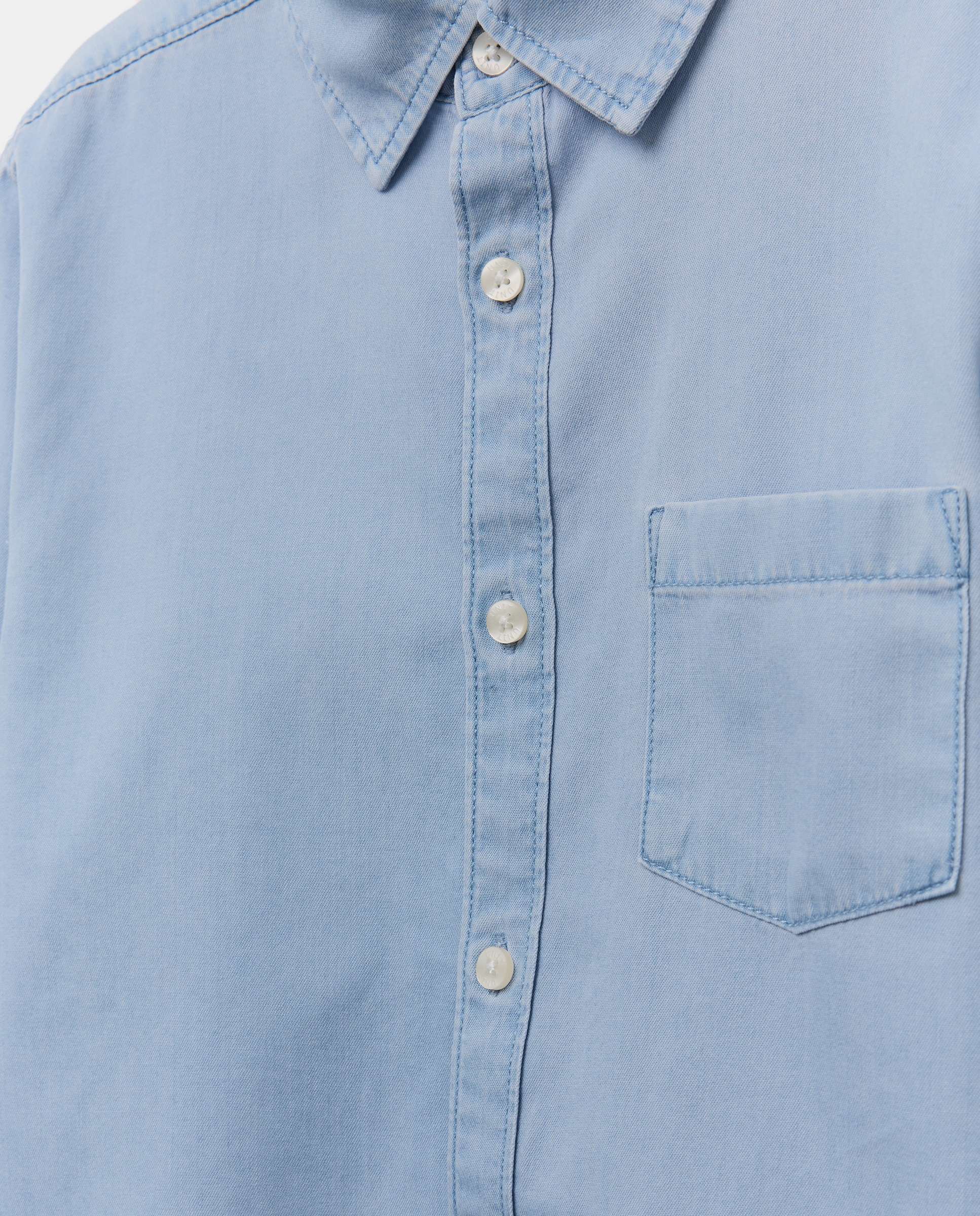 Camisa de niño denim Cerúleo-3