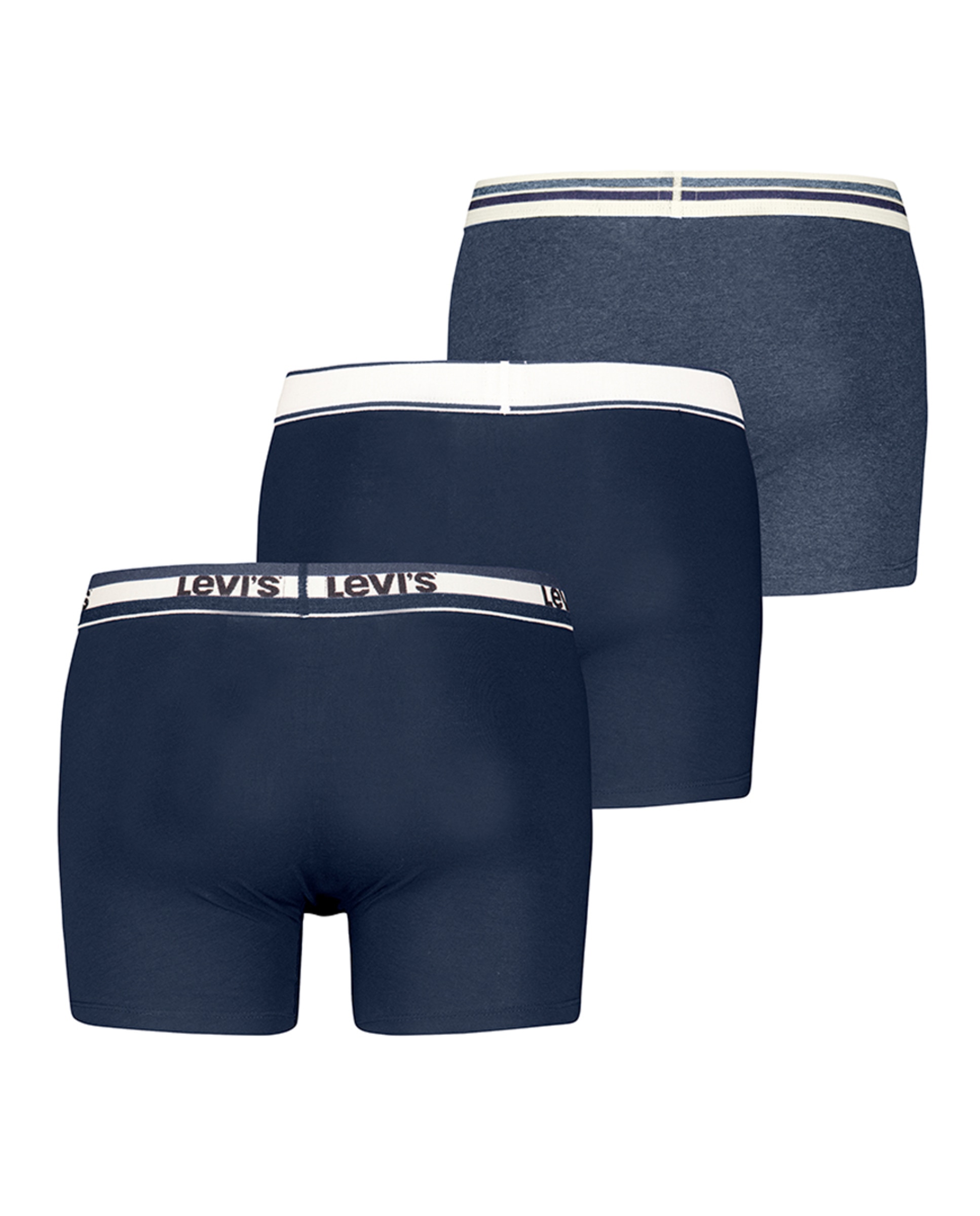 Boxers (Caixa de Oferta - Pack de 3) Azul-marinho-12