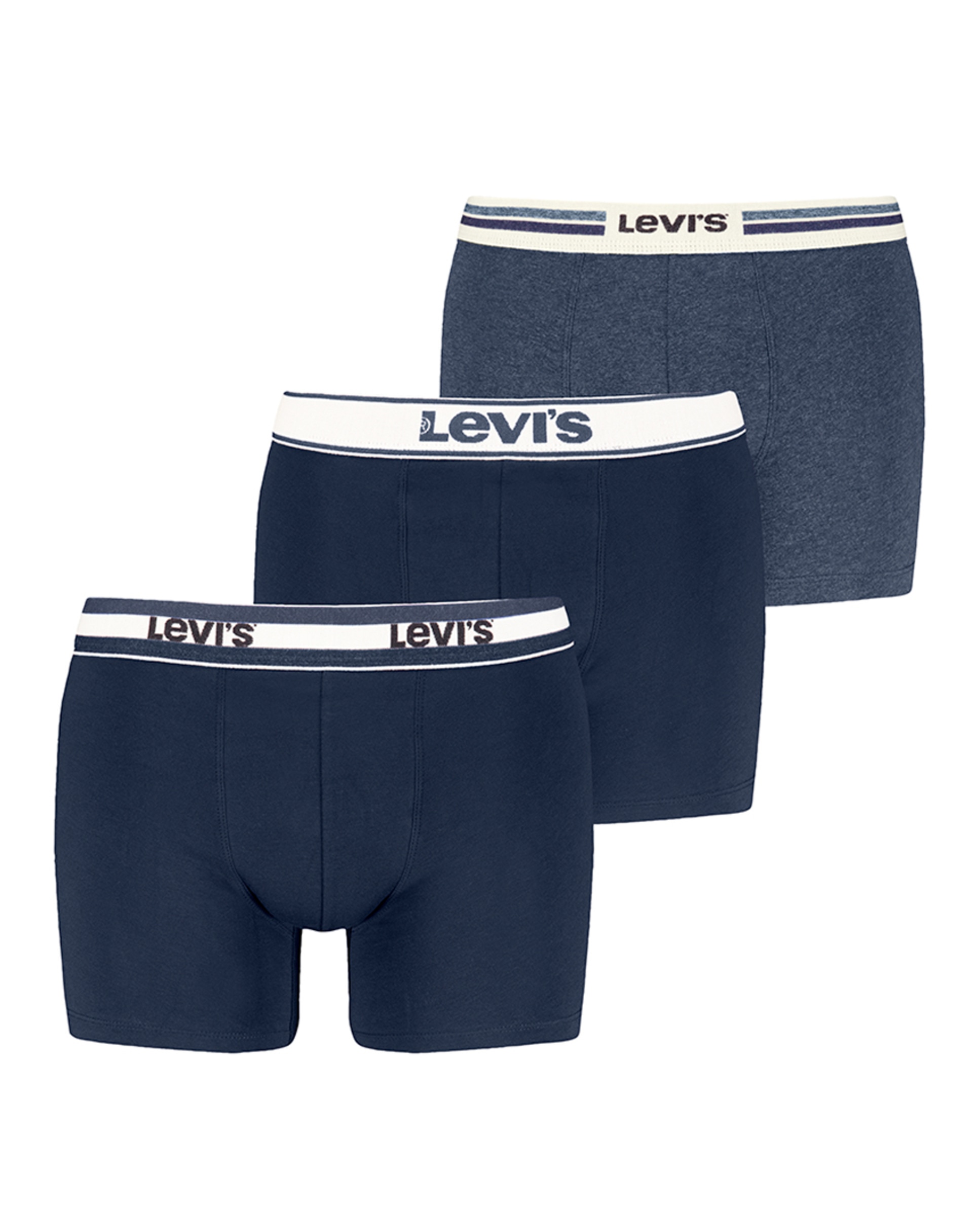 Boxers (Caixa de Oferta - Pack de 3) Azul-marinho-11