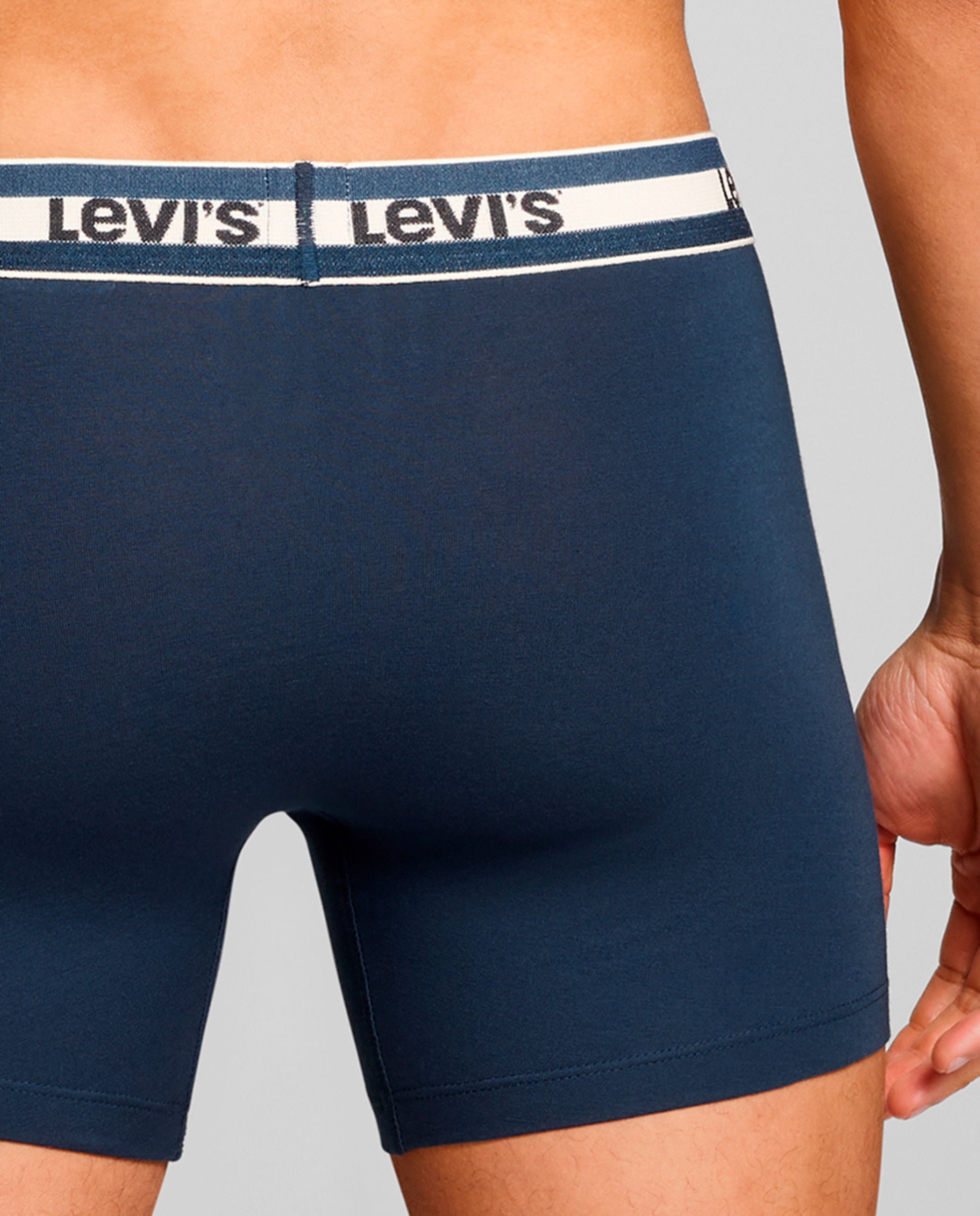 Boxers (Caixa de Oferta - Pack de 3) Azul-marinho-10