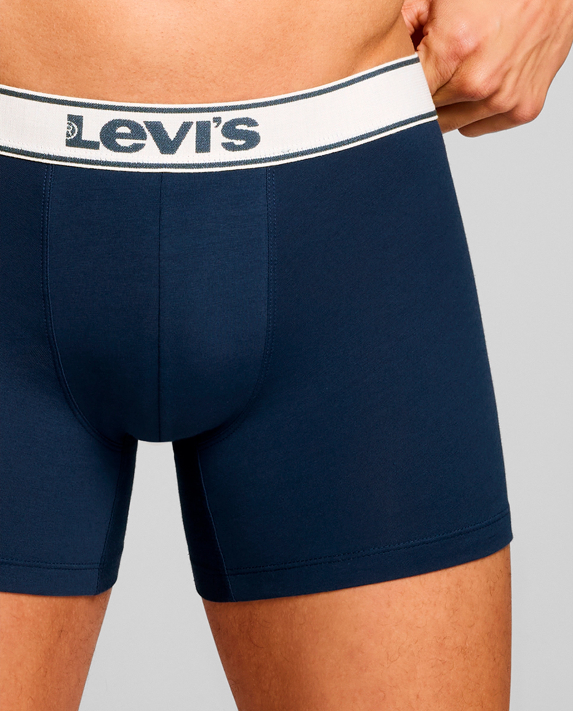 Boxers (Caixa de Oferta - Pack de 3) Azul-marinho-9