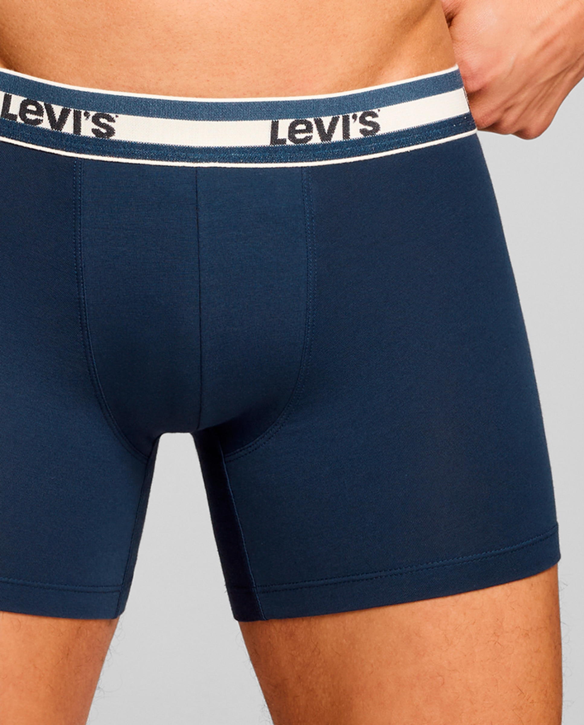 Boxers (Caixa de Oferta - Pack de 3) Azul-marinho-8