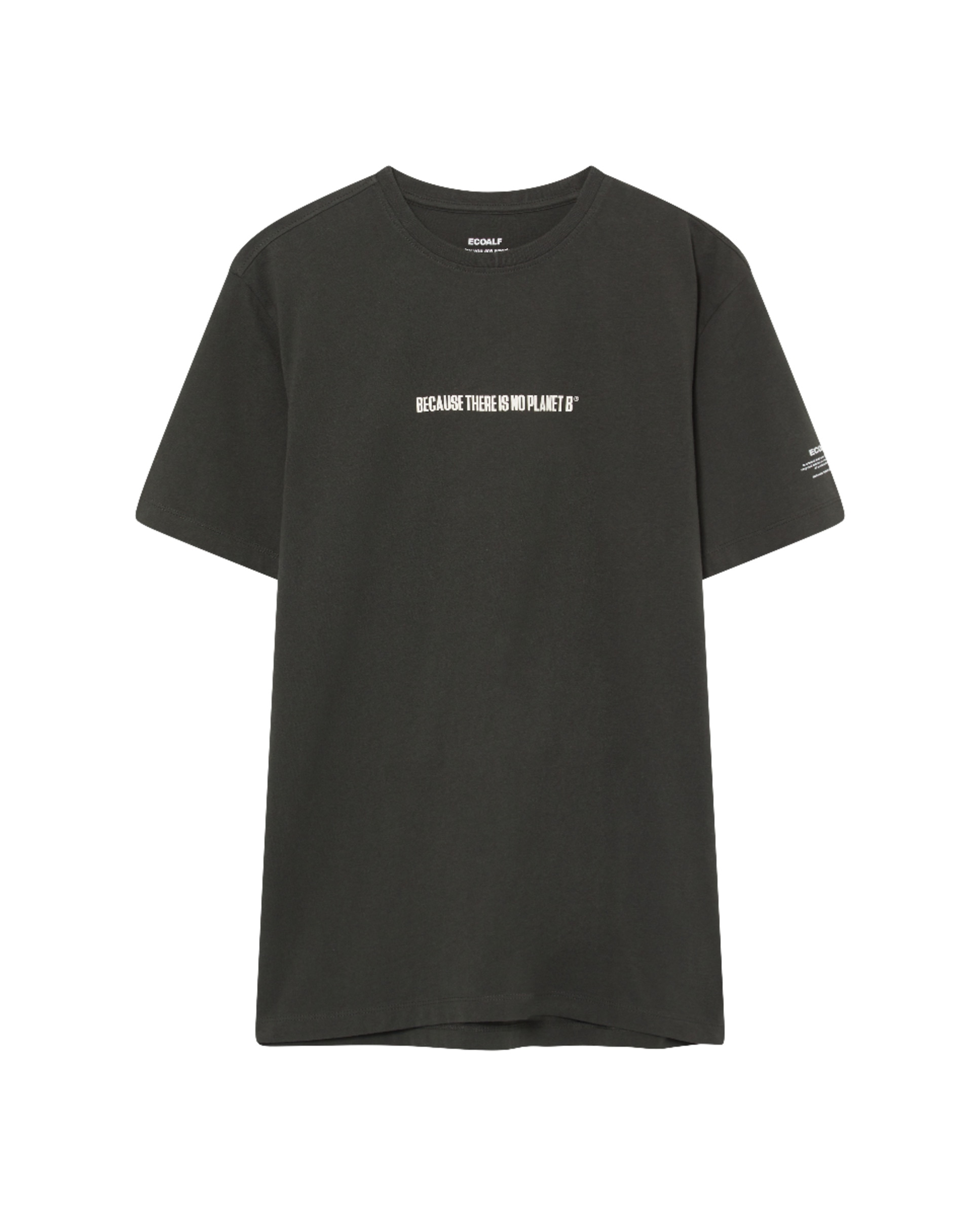 Imagen 0 de Camiseta de manga corta y cuello redondo y print en la parte frontal.