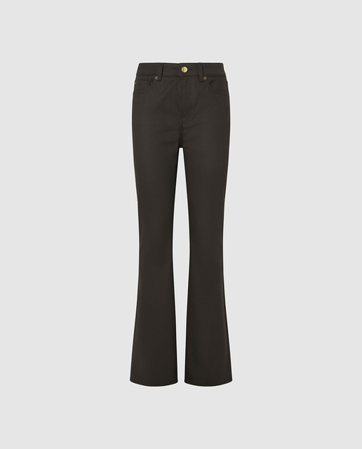 Imagen 0 de Pantalón de mujer ajustado con cintura alta