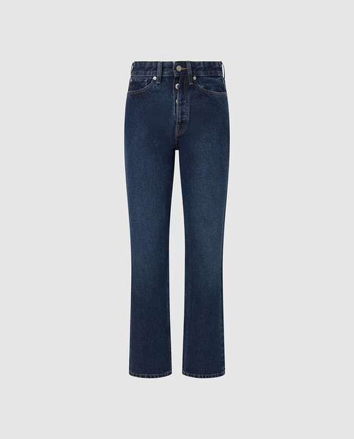 Imagen 0 de Jeans de mujer cintura alta rectos
