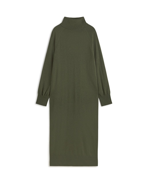Imagen 0 de Vestido mujer de punto suave y cuello alto