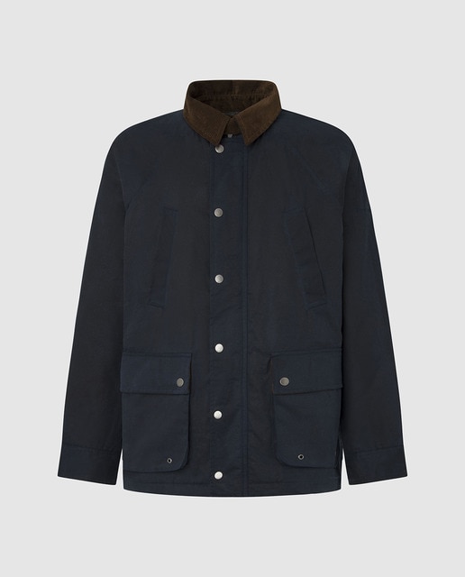 Imagen 0 de Chaqueta de hombre con cuello y puños de pana