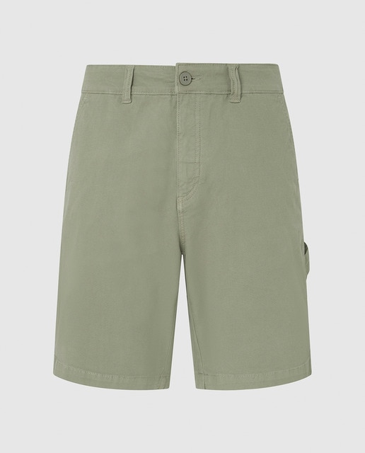 Imagen 0 de Pantalón corto de hombre de corte recto y holgado