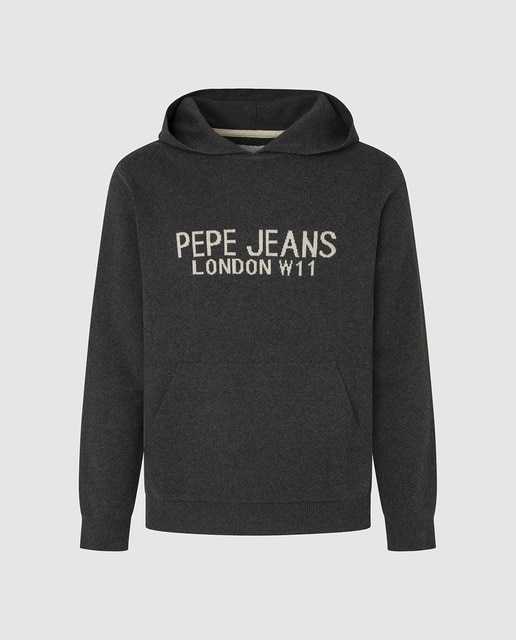 Imagen 0 de Sudadera de hombre con capucha y logo frontal