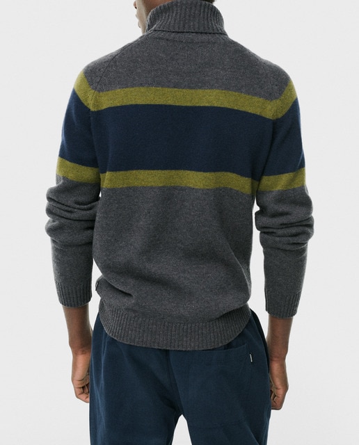 Imagen 0 de Jersey de hombre con fit regular y cuello alto
